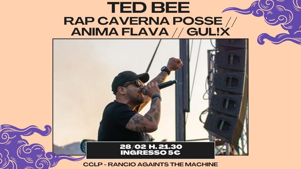 TED BEE // RAP CAVERNA POSSE // ANIMA FLAVA // GUL!X LIVE@CCLP